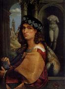 CAPRIOLO, Domenico Portrait of a man oil on canvas